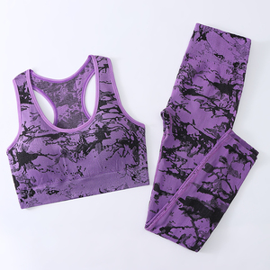 Top Trending Women's <b>Yoga</b> Set New Arrival Breathable Quick Dry High Waist Sleeveless Halter Turtleneck Front Logo Set - Product Image 4