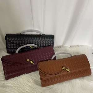 Premium Classic Leather Handmade Clutch Bag Budget Friendly Elegant Women's Purse for Wedding Party and Festive Use - Product Image 4