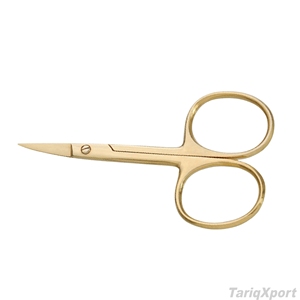 Tijeras Profesionales Curvas de Acero Inoxidable para Cutículas, para Mano Derecha, con Logotipo Personalizado, Tijeras de Manicura de Precisión, Venta al Por Mayor - Product Image 4