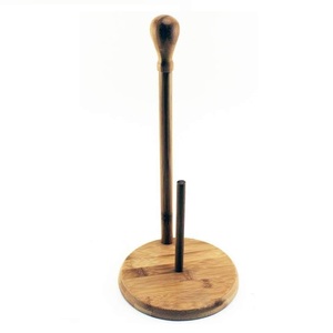 New Arrival Acacia Wood Eco-Friendly Spice Organizer-Rustic <b>Kitchen</b> Countertop Multifunction Paper <b>Tissue</b> <b>Holder</b> Stand - Product Image 3