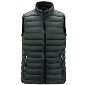 Chaleco Acolchado sin Mangas con Logotipo, Estilo Casual, Diseño Personalizado del Fabricante, Chaleco de Plumón para Hombre para el Invierno - Product Image 6