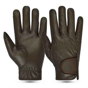 Gants d'équitation personnalisés avec logo, confortables, style western, en cuir de qualité supérieure - Product Image 4