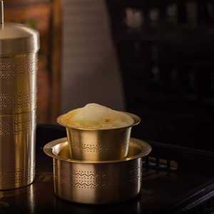 Juego de Dabara de Latón Lavie Creations, Moderno y Ecológico, para Servir Café y Té Filtrado, Acabado en Latón, Taza de Café, Utensilios de Cocina - Product Image 2