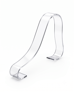 Wholesale Modern Clear Acrylic Customizable for Shoe Display Riser Inserts Polished Finish Countertop Installation Easy - Product Image 5