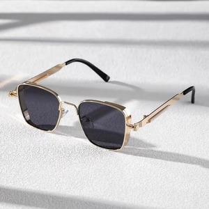 2025 Women and Men Design Retro Steampunk UV resistant <b>Sunglasses</b> with Metal Frame Sunshade <b>Sunglasses</b> - Product Image 2