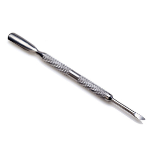 Empujador de cutículas y limpiador de uñas profesional de doble punta, de acero inoxidable, herramientas de manicura y pedicura para decoración de uñas, al precio más bajo. - Product Image 4