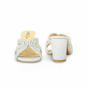 Silver Fancy Sports pour pantoufles FN7919 - Product Image 2