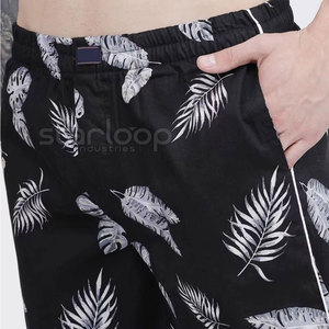 Trendy <b>Men</b> <b>Pajama</b> <b>Set</b> Custom Logo Long Sleeve Night Suit Summer Wear Custom Size <b>Pajama</b> <b>Set</b> - Product Image 5