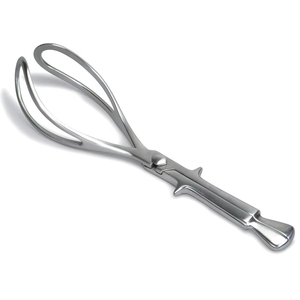 Pinza Obstétrica Nagele Premium de Acero Inoxidable 36cm 40cm, Instrumentos Ginecológicos para Parto y Maternidad, con Certificación CE ISO - Product Image 1