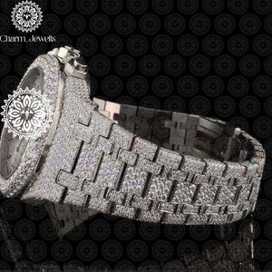 Reloj de Lujo para Mujer Charm_Jewells, Acero Inoxidable, Esfera Redonda de 42 mm, Cristal de Zafiro, Cuarzo Analógico, Cronógrafo, Diseño Moderno - Product Image 4