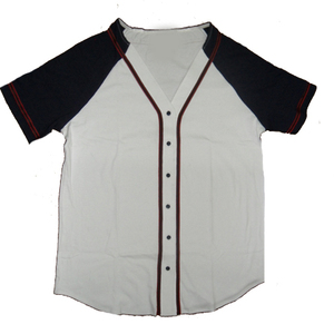 เสื้อเบสบอลผู้ชาย ผ้าโพลีเอสเตอร์ตาข่าย พิมพ์ลายดิจิทัล ป้องกันแบคทีเรีย แห้งเร็ว ระบายอากาศได้ดี ไซส์ใหญ่ ป้องกันรังสียูวี แบบเต็มตัว - Product Image 1