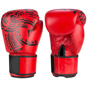 Custom Made Punching Gloves PU Leather Durable Padding Adjustable <b>Wrist</b> <b>Strap</b> for Adult Fitness - Product Image 6
