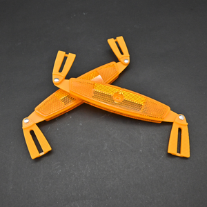 Reflector de Bicicleta con Certificación E-Mark |   Reflector Universal para Marcadores Laterales y Traseros Homologado para Carretera |   Dispositivo de Seguridad Homologado - Product Image 4