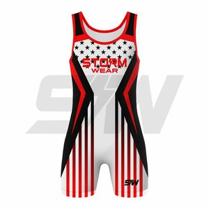Vente en gros usine : Singlet de lutte et de powerlifting unisexe, design personnalisé, pour la musculation et la lutte, 2026 - Product Image 1