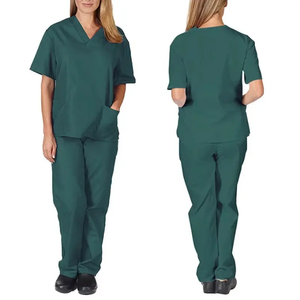 Custom High Quality Women's <b>Scrub</b> Uniform Comfortable Hospital Wear with Soft Spandex Medical <b>Body</b> Suits for Women <b>Scrubs</b> - Product Image 2