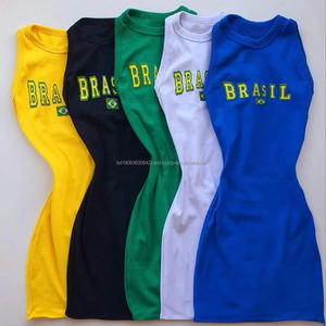 Combinaisons, Combishorts et Bodys moulants côtelés en tricot de spandex sans manches pour femme adulte, style Y3K, de marque populaire, Lot de stock - Product Image 4