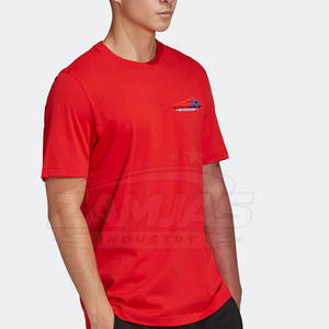 เสื้อยืดผู้ชายคุณภาพสูง ผ้าฝ้ายออร์แกนิค 100% ทรงปกติ รับสกรีนโลโก้ ขายส่ง - Product Image 3