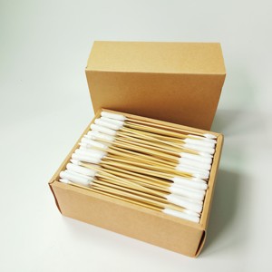 Coton-tiges de qualité supérieure, étiquetage privé, OEM accepté, bâtonnets en papier flexibles, coton-tiges, coton-tiges pour le nettoyage des <span class=keywords><strong>oreilles</strong></span> - Product Image 5