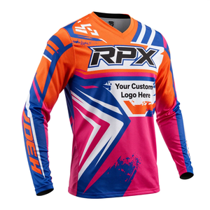 Maillot de motocross léger, respirant, à séchage rapide, pour la course tout-terrain, vêtements de protection pour la course à moto, équipement de motocross - Product Image 2