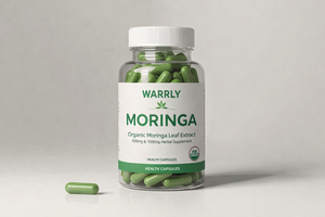 WARRLY Premium Botanical Moringa Leaf Herbal Extract Powder 99% Pure <b>Vitamin</b> Food Grade Natural Bulk Plastic Container Drum - Product Image 4