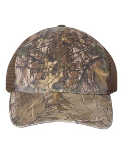 Camo Mesh Trucker <b>Cap</b> Unisex 6-Panel Adjustable Outdoor Hat Breathable Waterproof Camouflage Pattern Casual Style - Product Image 1