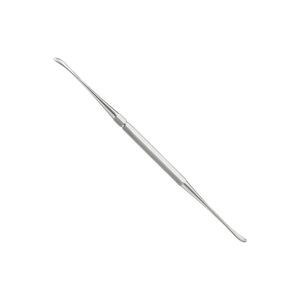 Élévateur chirurgical manuel de qualité supérieure, double extrémité, pour périoste, finition mate, en acier inoxydable CEE par Grip Surgical - Product Image 1