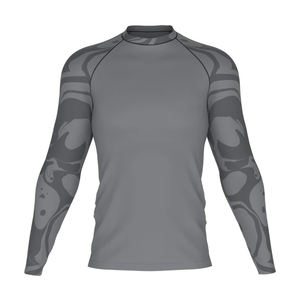 Rashguards Ultrastretch 2026 para Hombre, Venta al por Mayor, Rashguard de BJJ de Poliéster y Spandex con Estampado Personalizado y Etiqueta Propia - Product Image 3