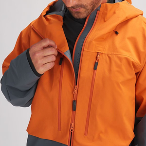 Vestes de pêche pour hommes en nylon et polyester imperméables UPF 35, respirantes, anti-fouling, de haute qualité, best-seller, marque privée, pour adultes - Product Image 4
