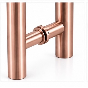 Professional Grade Modern H Shape Touch <b>Pull</b> <b>Handles</b> Smooth Surface Finish Ambidextrous Design 3-Year Warranty <b>Door</b> Lock - Product Image 1