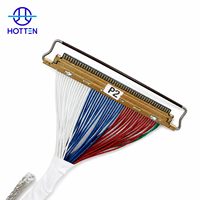 Câble d'échographie médical personnalisé OEM Hotten 195 conducteurs, faisceau de câbles multi-branches haute densité 44AWG 36AWG