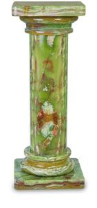 Colonne décorative en marbre naturel multicolore en pierre d'onyx pour la décoration intérieure et extérieure de la maison, de l'hôtel et du jardin - Product Image 4