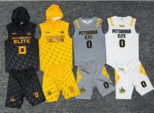 Pittsburgh <b>Elite</b> Sublimated Soccer Jersey V-Neck Sleeveless Moisture Wicking Fitted Unisex Adult Apparel - Product Image 2