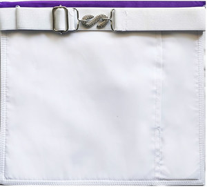 Tablier d'apprenti Memphis-Misraim - Companion d'apprenti en simili ou en cuir véritable, demander les prix - Product Image 4