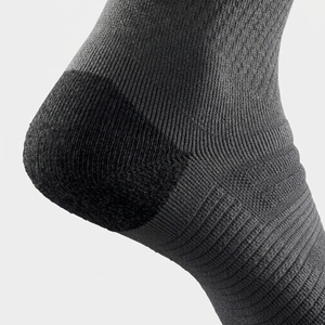 Men's Crew <b>Socks</b> Solid <b>Black</b> Knitted Breathable Cotton Spandex Autumn Daily Wear Regular Style - Product Image 4