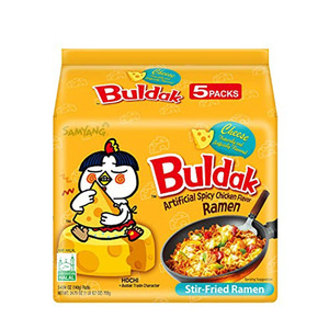 Fideos con Sabor a Pollo Picante, Fideos con Queso, Fideos Buldak - Product Image 4
