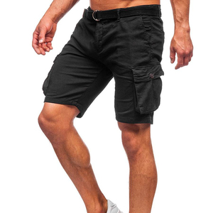 Shorts Cargo Homme Mi-long en Toile 100% Coton Imperméable Séchage Rapide Respirant Motif Camouflage avec Cordon de Serrage – Vente en Gros - Product Image 2