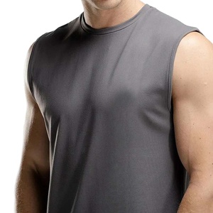 เสื้อกล้ามออกกำลังกายผ้าฝ้ายออร์แกนิค 100% ลดราคาพิเศษ สปอร์ต แอคทีฟแวร์ รับตัดเย็บตามแบบ - Product Image 2
