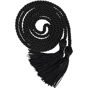 Cordones de Honor Personalizables de Alta Calidad, 100% Poliéster, Unisex, con Borlas, Accesorios para Ceremonias de Graduación Universitaria - Product Image 2