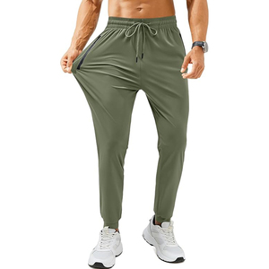High Street <b>Men</b> Autumn Elastic Waistband Casual Outdoor Reflective Stripes Side Pocket Jogging Exercise Pants Casual Fit Spring - Product Image 3