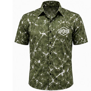 เสื้อเชิ้ตผู้ชายลายดอกไม้ ดีไซน์เนอร์ ผลิตจากวัสดุระบายอากาศได้ดี พร้อมการเย็บแบบพรีเมียม เหมาะสำหรับวันหยุดและวันสบายๆ สไตล์ลำลอง - Product Image 1