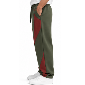 <b>Mens</b> 100% Cotton Fleece Casual Fit Oversized Pants Custom Wholesale Manufacturer Supplier OEM ODM Private Label <b>Trouser</b> - Product Image 2