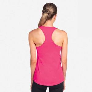 Camiseta sin mangas morada para mujer, cuello redondo, tejido de punto, estilo casual, transpirable, elástica, ajustada, camisetas personalizadas para mujer - Product Image 6