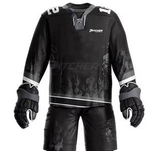 Uniforme de Hockey sobre Hielo Ligero, Ecológico y Duradero, Diseño Personalizable con Logotipo, Ajuste Cómodo, Costuras Reforzadas - Product Image 3