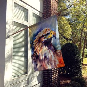 Águila gran porche manga poste decorativo patio Banner arte Multicolor poliéster casa bandera casa tamaño colgante de pared - Product Image 2