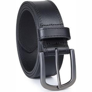 Cinturones de Cuero Vacuno Genuino Casuales para Hombre, Personalizables, Estilo Occidental, Nuevo Diseño, Hebilla de Acero con Logotipo Personalizado, Venta en Línea - Product Image 6