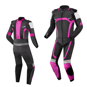 Combinaison de moto en cuir personnalisée OEM, dernière collection, prix de gros abordable, haute qualité, pour motards de course - Product Image 6
