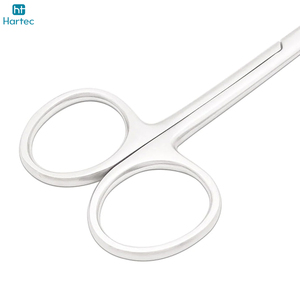 Wholesale Durable Ultra-Fine Curved Cuticle And Nail Scissors Beauty Instrument for Delicate Nail <b>Trimming</b> With Steel Handles - Product Image 4