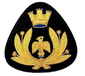 Badge brodé Zari fait main sur mesure, applique en fil doré de qualité supérieure, à coudre sur blazer, veste, casquette, vêtement, pour la décoration de mode - Product Image 2