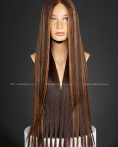 Extensions de cheveux naturels Remy Virgin Silky Bone Straight 100% humains Bundles d'extension bon marché - Product Image 6