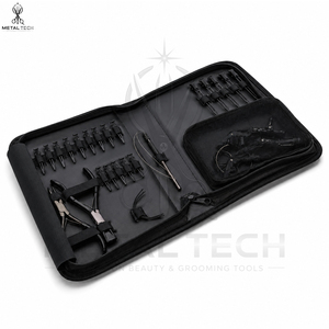 Estuche de Almacenamiento Portátil con Cierre, Color Negro, Nuevo, Duradero, Totalmente Personalizado, Proveedor Principal, Kits de Herramientas para Extensiones de Cabello - Product Image 3